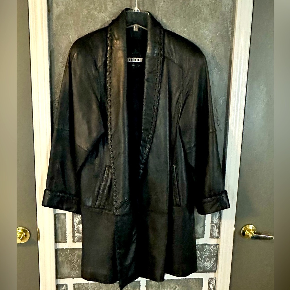 Vintage Tibor genuine leather jacket